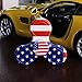 TOLOCO Spinner Fidget Toy Hand Spinner Camouflage,for ADHD EDC Hands Killing Time (S8-Flag)