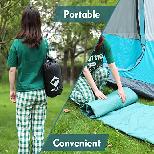 VILLEY Picnic Blanket, 3-Layer Camping Blanket 52\