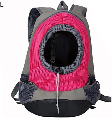 Poetryer Pet Backpack Breathable Portable Adjustable Mesh for Travel Outdoor Easy to Carry Five Color Dog Backpack