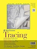 Strathmore 370-9 300 Series Tracing Pad, 9"x12" Tape Bound, 50 Sheets