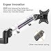 ErGear Monitor Mount for 15-32″ Flat/Curved Monitors, Full Motion Gas Spring Arm Improved LCD/LED Computer Monitor Riser, Height/Angle Adjustable Single Desk Mount Stand, Holds up to 17.6lbs, Blackthumb 1