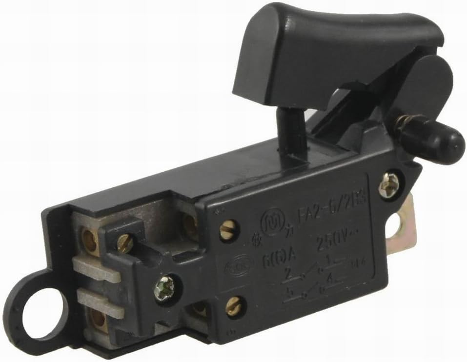 Uptell FA26/2B3 DPST Momentary Push Trigger Switch AC 250V 6A Amazon