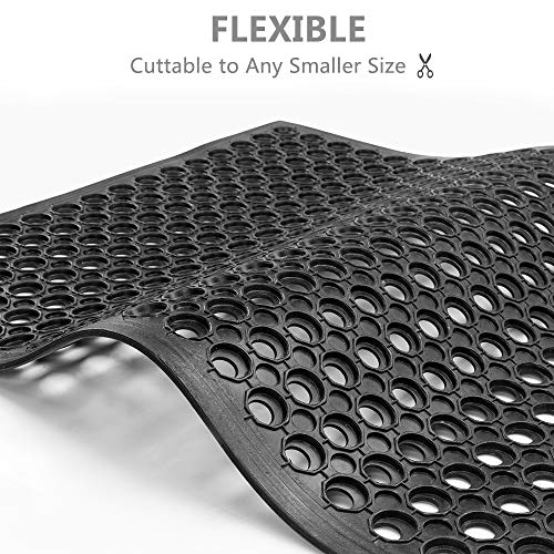 5 ROVSUN+Drainage+Non+Slip+Hexagonal+Industrial