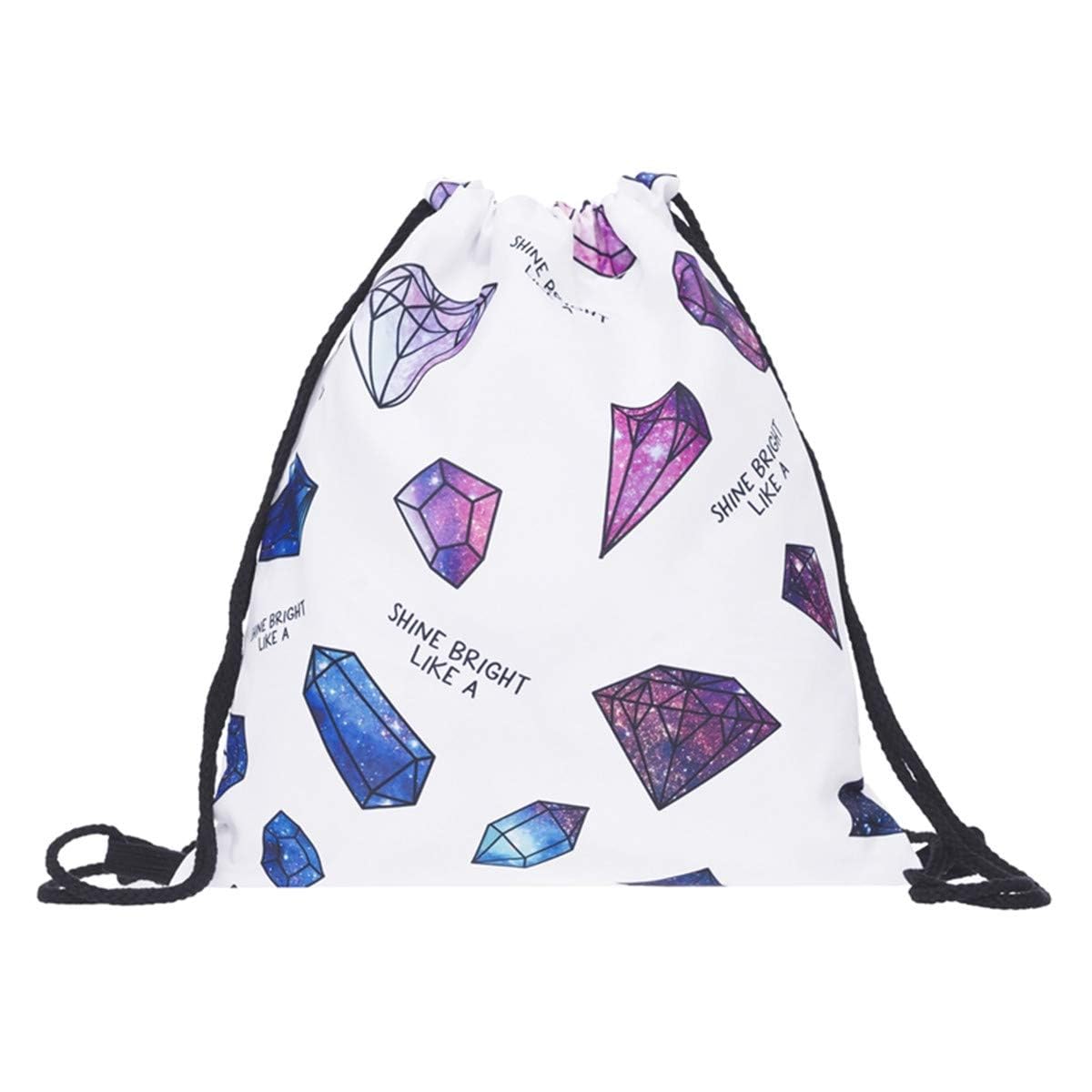 Kamviluer Drawstring Gym Bag Waterproof Premium String Swimming Sports Bags Suitable for School, Gym, Travel, Beach Swim Football Shoe PE Kit Storage Trainer Bag Kids Men Women