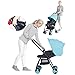 Meego Mini Folding Baby Stroller Baby Seat Carrier (Beige)