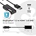 Club3D CAC-1070 Displayport 1.2 to HDMI 2.0 UHD Active Adapter Support 4096X2160 at 60Hz VESA Certified