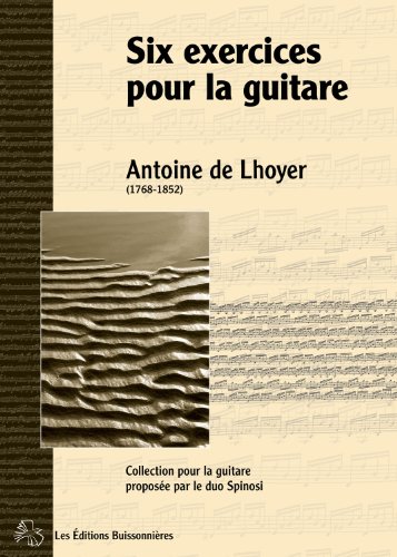 Six exercices pour la guitare