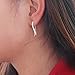 Leaf Studs Ear Crawler Earrings Cuffs Climber Ear Wrap Pin Cute Women Vine Pierced Charms Hoops Jewelry Silver Plated