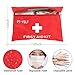 Mini First Aid Kit Medical Survival Bag,77 Piece Small First Aid Kit,Emergency CPR Face Mask,Compact for Emergency at Travel, Home, Office, Vehicle,Camping,Hiking, Workplace,Outdoor,Survival