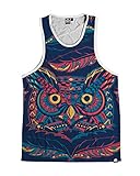 Into The AM Animal Series Men's All Over Print Sleeveless Tank Top Shirts