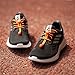 RJ-Sport Elastic No Tie Shoelaces - Quick to Install No Tie Shoelaces for Adult (Number 022 - Brown with Pattern)