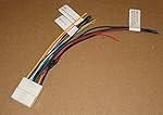 20-pin Subaru/Nissan Headunit/Radio Wiring Harness with Steering Wheel Switch wires