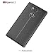 Cocomii Ultimate Armor Sony Xperia L2 Case, Slim Thin Glossy Soft Flexible TPU Silicone Rubber Gel Luxury Leather Pattern Fashion Phone Case Bumper Cover for Sony Xperia L2 (Black)