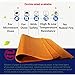Parchment Paper Cookie Baking Sheets, 120 PCS Baking Parchment Paper Precut Cooking paper for baking Non-Stick & Unbleached,No Curl or Burn, Non-Toxic for Cook, Grill, Steam, Pans (12x16 Inch)