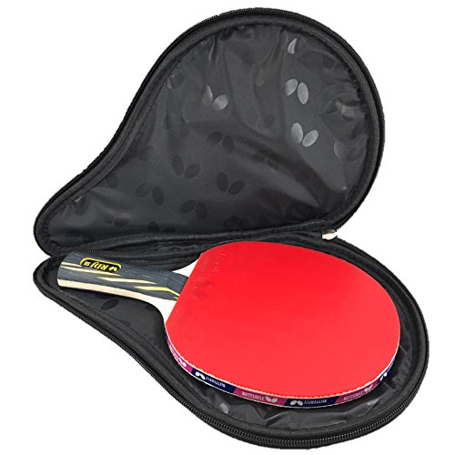 Butterfly Logo Full Ping Pong Paddle Case Fits 1 Ping Pong Paddle Full Protection for Your