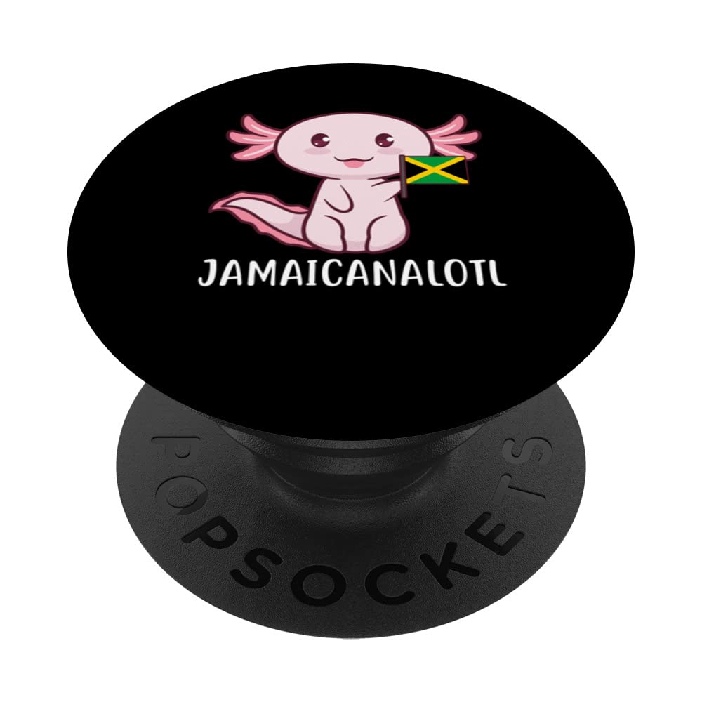 Jamaicalotl Jamaican Jamaica PopSockets Swappable PopGrip