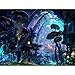 UPMALL DIY 5D Diamond Painting by Number Kits, Full Drill Crystal Rhinestone Embroidery Pictures Arts Craft for Home Wall Decoration Alice in Wonderland Places 15.75×11.81 inches