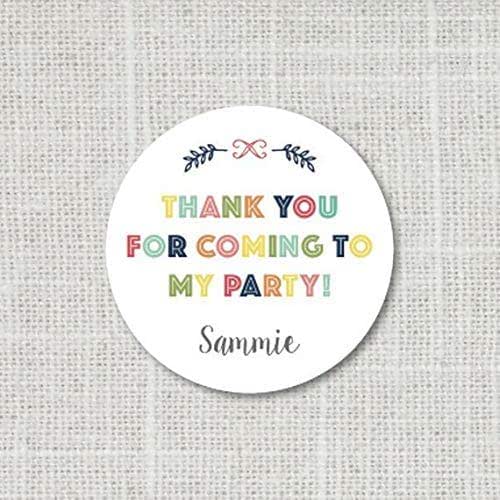 Personalized Birthday Stickers, Happy Birthday Stickers