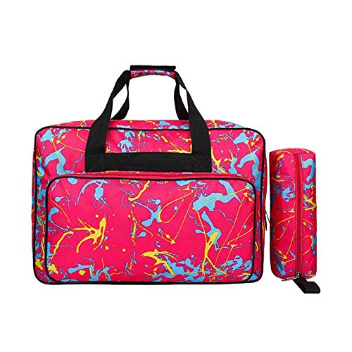 Multifunctional Sewing Machine Bag Waterproof Sewing Machine Tote Bag Portable Travel Storage Bag Large Capacity Sewing Machine Bags Sewing Tools Hand Bags Sewing Machine Carrying Cases w/Handle - Thumbnail 7