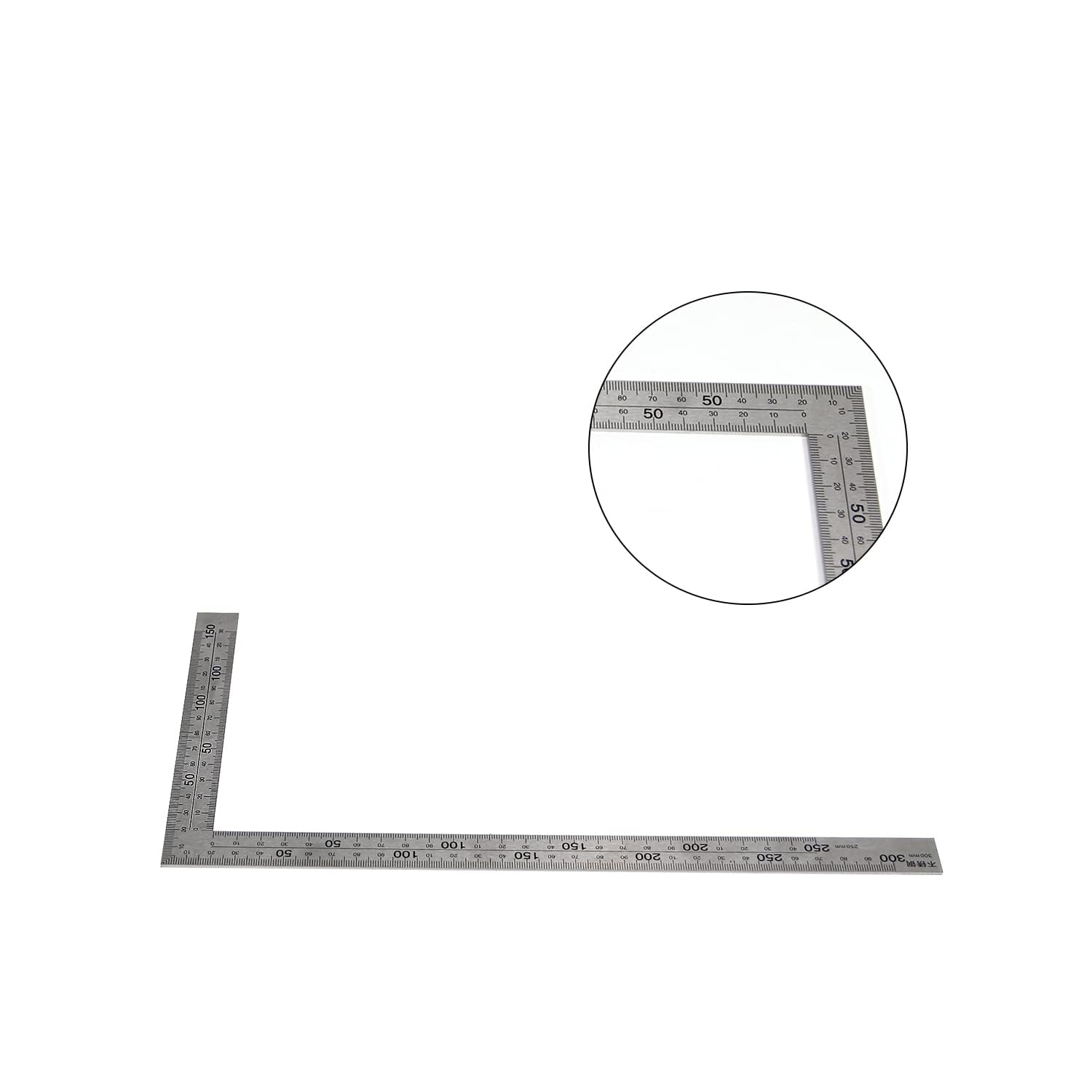 Utoolmart Right Angle Ruler, 90 Degree L Shape Ruler, Framing Square ...