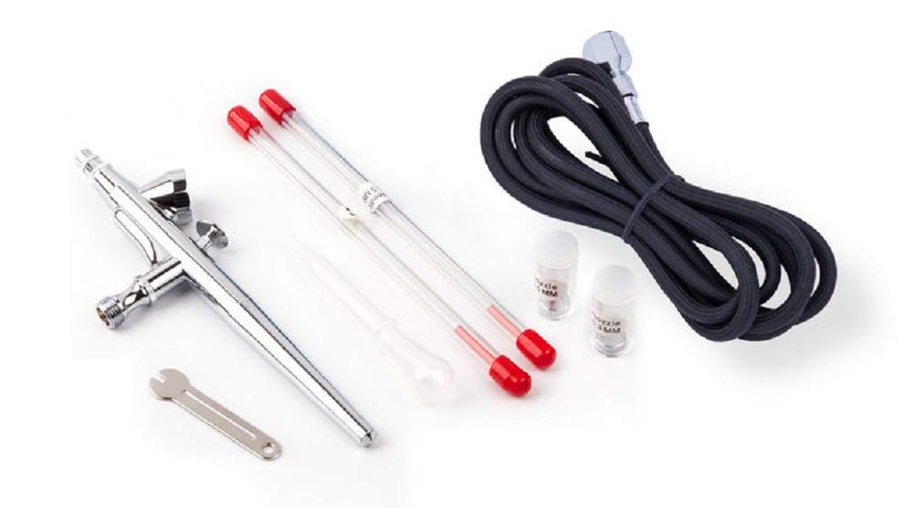 Airbrush gun Fengda BD-207 with 0.2 mm - 0.3 mm and 0.5 mm nozzle