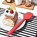 VAPSINT Best Rubber Heat Resistant Silicone Spatulas, (4 Pieces) Mixer Colors Cooking Silicone Utensil Set