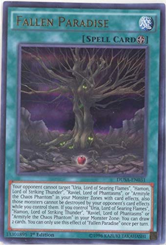 Fallen Paradise - DUSA-EN031 - Ultra Rare - 1st Edition - Duelist Saga (1st Edition)