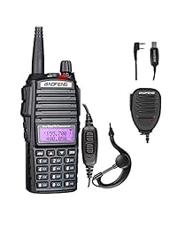 Baofeng Pofung UV-82L 136 174/4 ? ? 00 520 MHz Radio de dos vías de jamón + Cable & CD + altavoz