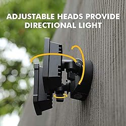 LUTEC LED 3000 Lumen 32W 5000K Integrated Dual-Head