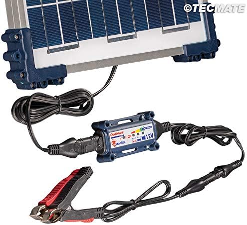 Optimate Solar Duo 10W 0.8A 12V Automatic Battery Charger Optimiser Maintainer with Solar Panel, Gray, Solar KIT 10W - Image 5