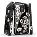 Nicelycase Samsung Galaxy J7 2018/J7 Refine/J7 V J7V 2nd Gen/J7 Star/J7 Top/J7 Crown Case, Hybrid Shockproof Drop Protective Impact Rugged Heavy Duty Dual Layer Armor Phone Case (Flowers/Black)