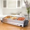 Invero-Compact-3-Section-Stainless-Steel-Food-Buffet-Server-and-Warming-Hotplate-Tray-with-Adjustable-Temperature-Control-Clear-Lids-and-Cool-Touch-Handles-200W Invero® Compact 3-Section Stainless Steel Food Buffet Server and Warming Hotplate Tray with Adjustable Temperature…