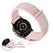 Band for Samsung Galaxy Watch 42mm / Active 40mm,TRUMiRR 20mm Hook & Loop Watchband Woven Nylon Strap Quick Release Bracelet for Gear Sport, Gear S2 Classic, Garmin Vivoactive 3, Ticwatch 2/E