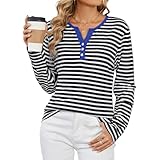 Askyes Women's Long Sleeve Tunic Top - Crew Neck Pleated Blouse For Leggings In Fall & Winter