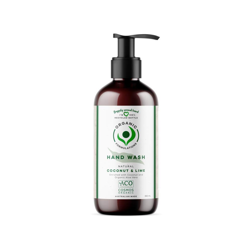 Organic Formulations Coconut & Lime Hand Wash 250mL