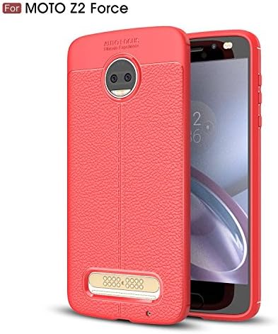 pinlu® Protective Case for Soft Silicone TPU Elastic Stylish Leather Litchi Texture Scratch Resistant and Anti-Slip Design