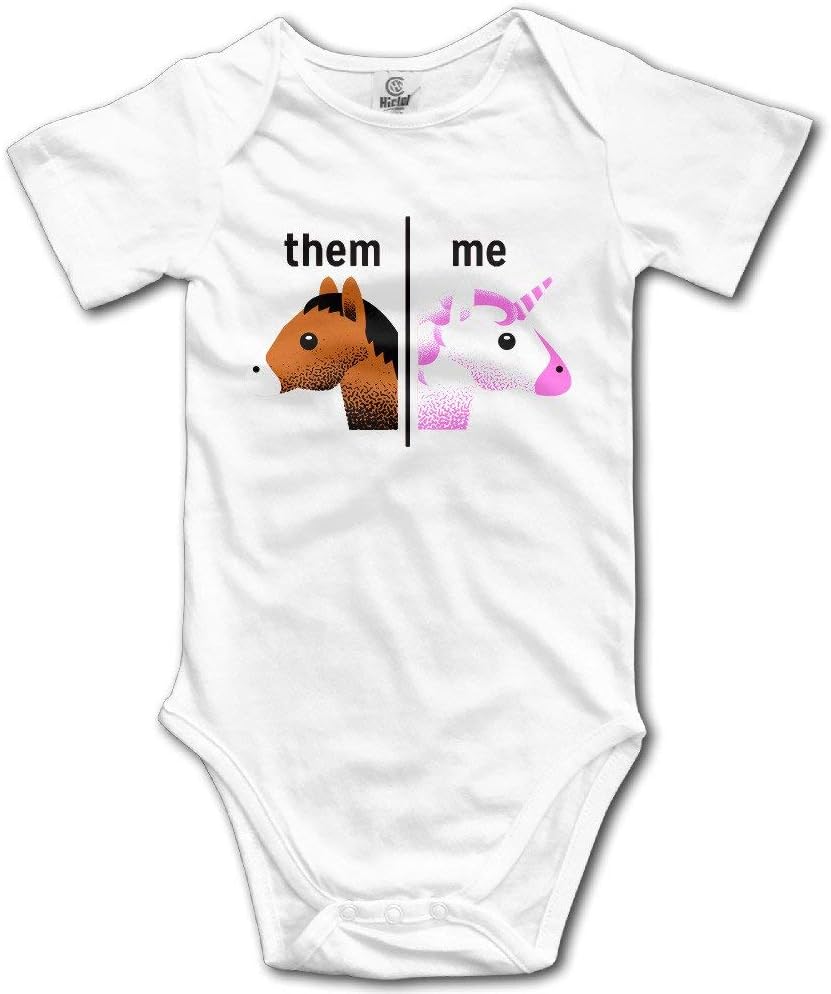 Them - Me Kids Boys Girls Baby Bodysuit Baby Onesie Newborn Clothes