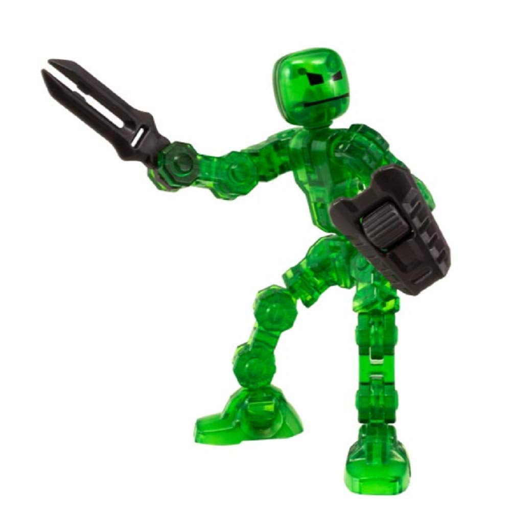 KLIKBOT Hero Action Figures - Stop Motion Animation Toy (Helix)