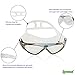 Ipow Seal Swim Mask Anti-Fog Watertight Large Clear Lens Waterproof Eyes Protection Adult Swimming Goggles With Quick-Fit Buckle Adjustable Strap For men and Women