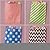 Mememall Fashion Striped Polka Dot Candy Buffet Sweet Treat Loot Party Supplies Favor Bags Lot