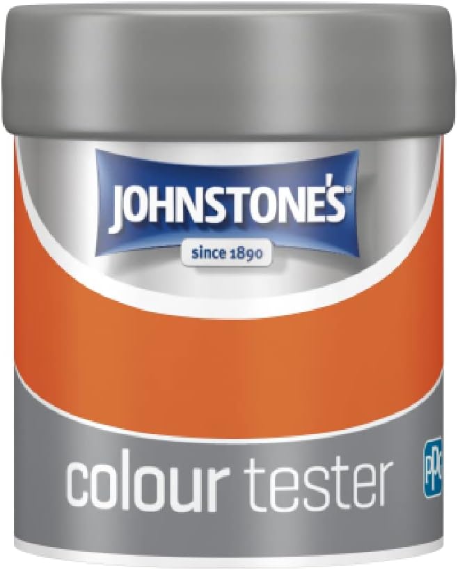 Johnstone's Wall & Ceiling Emulsion Paint Tester Fiery Sunset 75ml