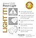 Light It! By Fulcrum, 12-LED Motion Sensor Security Light, Wireless, Battery Operated, White