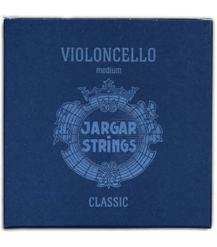 Amazon.com: Jargar Cello String Set, 4/4 Size - Medium : Musical
