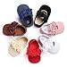 BENHERO Baby Infant Girls Soft Sole Floral Princess Mary Jane Shoes Prewalker Wedding Dress Shoes (6-12 Months Infant), Navy
