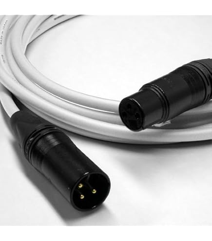 Amazon.com: CANARE L-4E6S Microphone Cable, Quad Core, Black Bulk