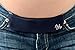 Maeband Maternity Belly Band | Pregnancy Belt, Waistband Extender, Pregnancy Clothes, Maternity Jeans (Small, Midnight Black)