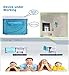 NinKe Family Size UV Sanitizer Toothbrush Holders, Wall Mount or Countertop Use, Zero Germ UV Light 6-10 Minute Sanitizing timer Powered by AC/ Battery (AC Adapter INCLUDED)