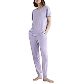 Latuza Women's Petite Pajamas Set Viscose Petite Length Sleepwear