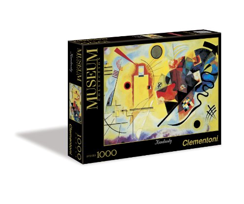 Clementoni Yellow Red Blue 1000 Piece Wassily Kandinsky Jigsaw Puzzle