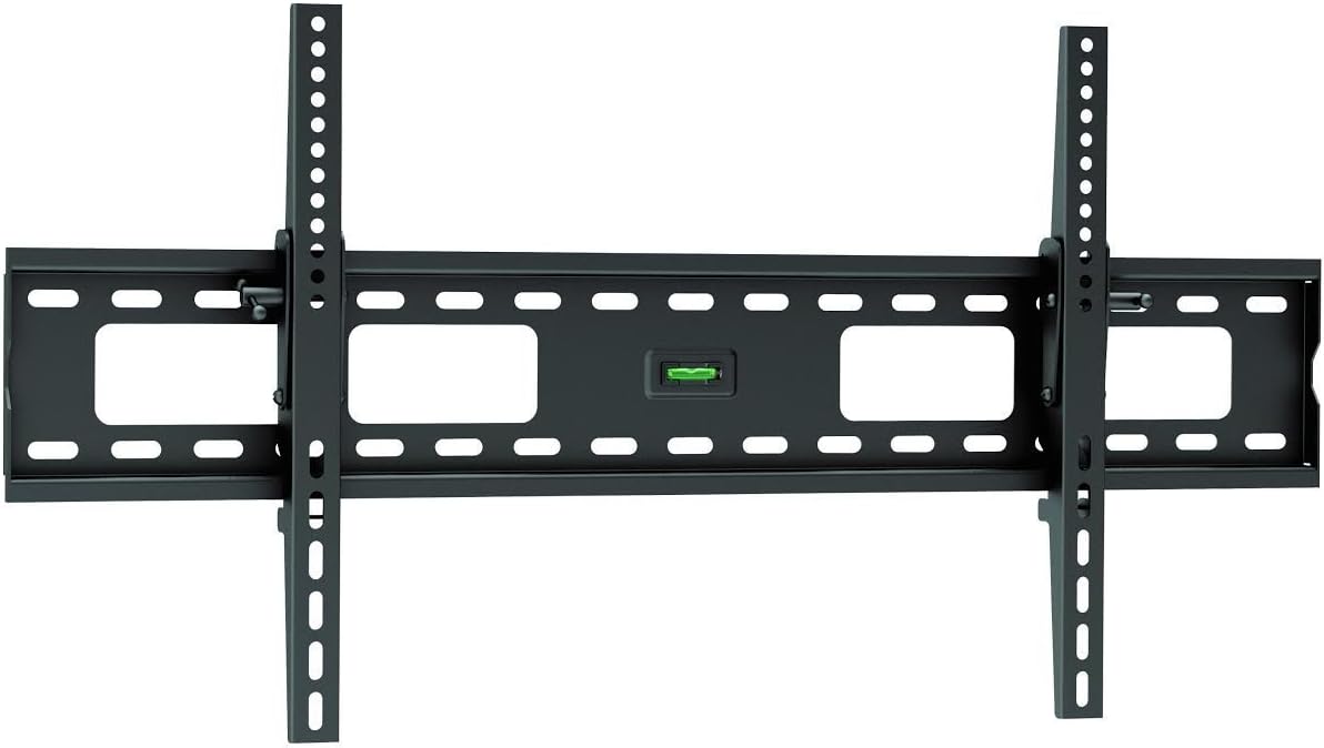 Ultra Slim Tilt TV Wall Mount Bracket for Samsung Electronics QN75Q7F 75-Inch 4K Ultra HD Smart QLED TV (2017 Model) - Low Profile 1.7" from Wall, 12° Tilt Angle, Easy Install for Reduced Glare!